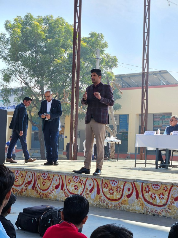 Speakers on stage at Career Fest